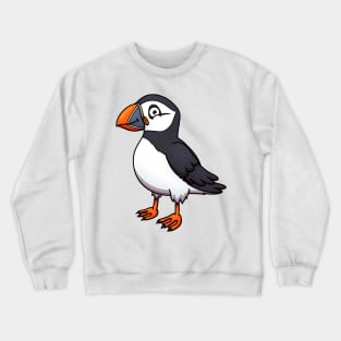 Cute Puffin Crewneck Sweatshirt